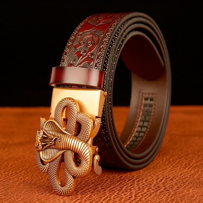 Cobrix™ Leather Belt