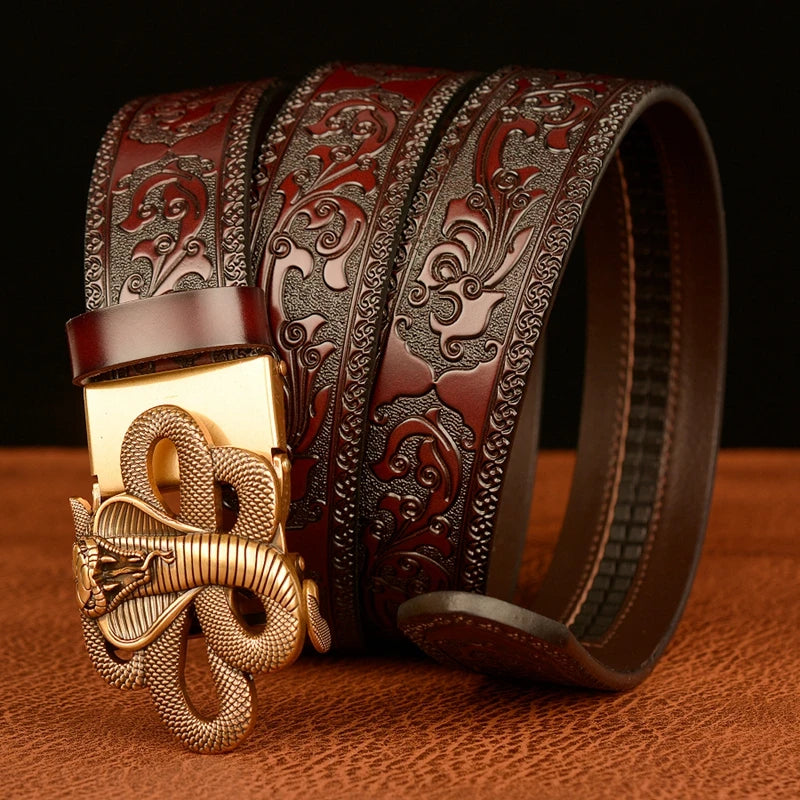 Cobrix™ Leather Belt
