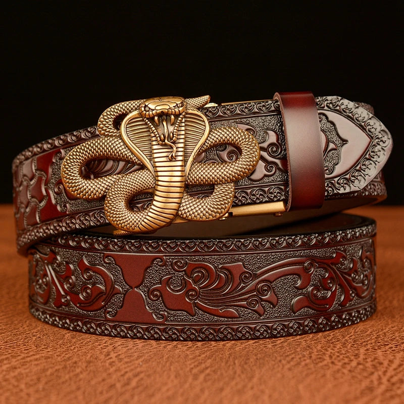 Cobrix™ Leather Belt