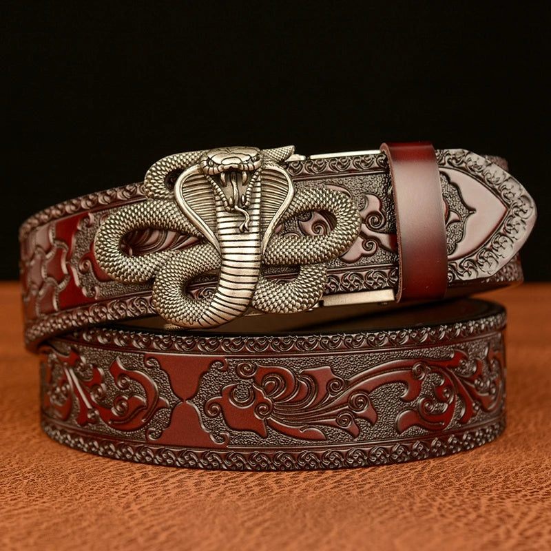 Cobrix™ Leather Belt