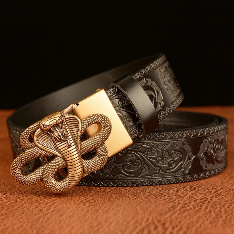 Cobrix™ Leather Belt