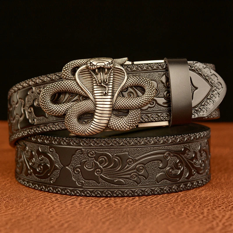 Cobrix™ Leather Belt