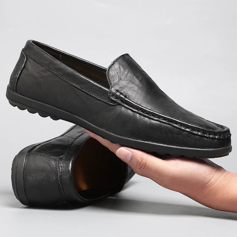 Hombre Genuine Leather Loafers