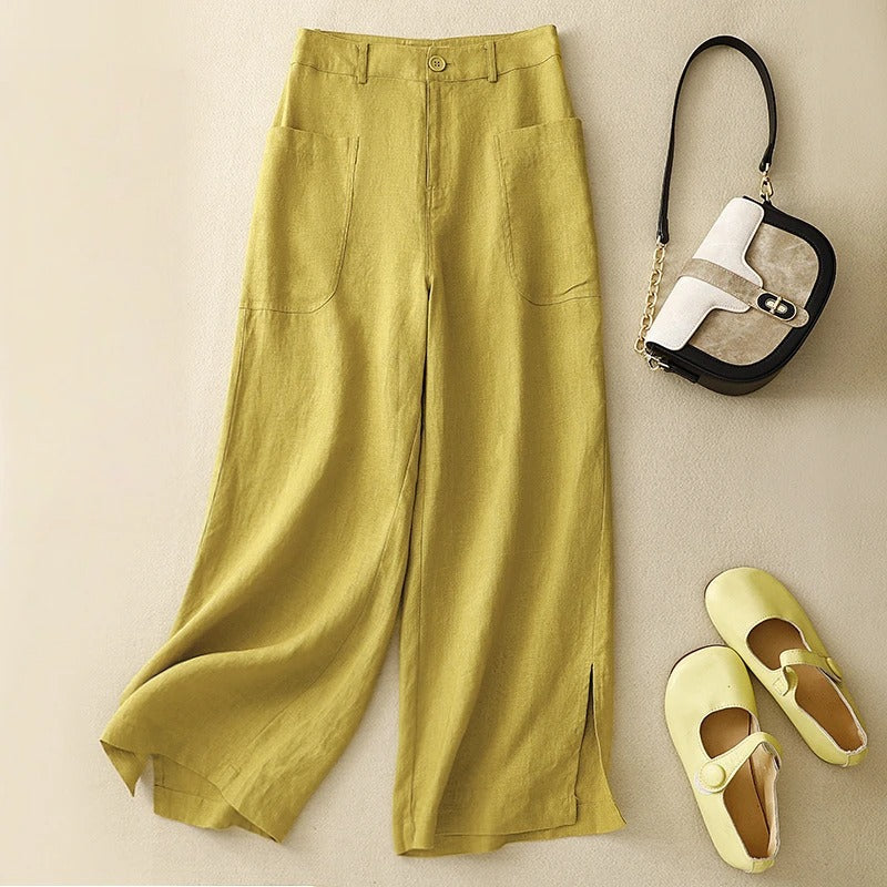 Isla Wide-Leg Trousers