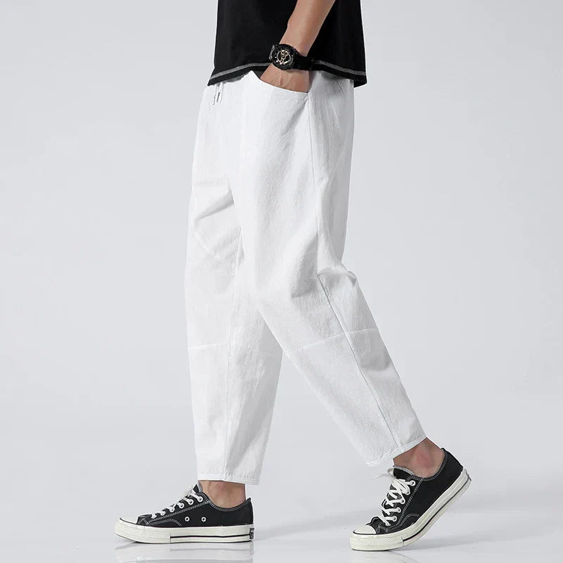 Katachi™ Cropped Linen Pants