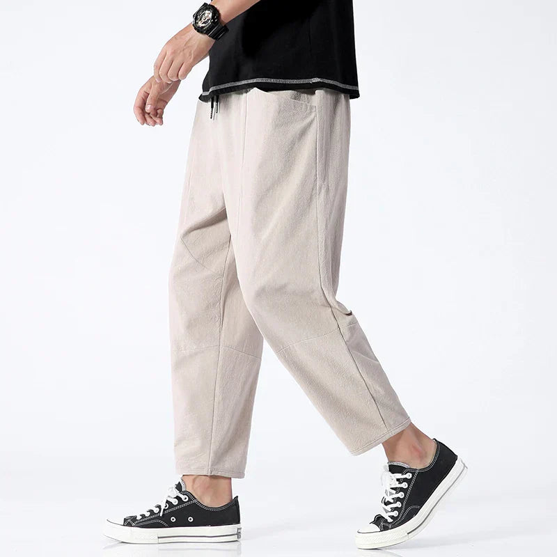 Katachi™ Cropped Linen Pants