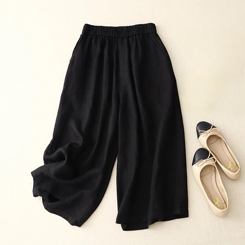 Lina Wide-Leg Trousers