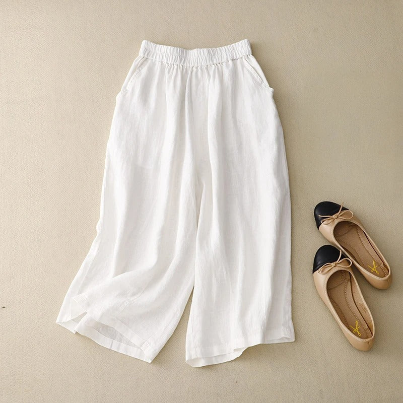 Lina Wide-Leg Trousers