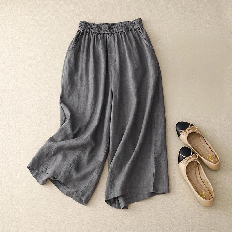 Lina Wide-Leg Trousers