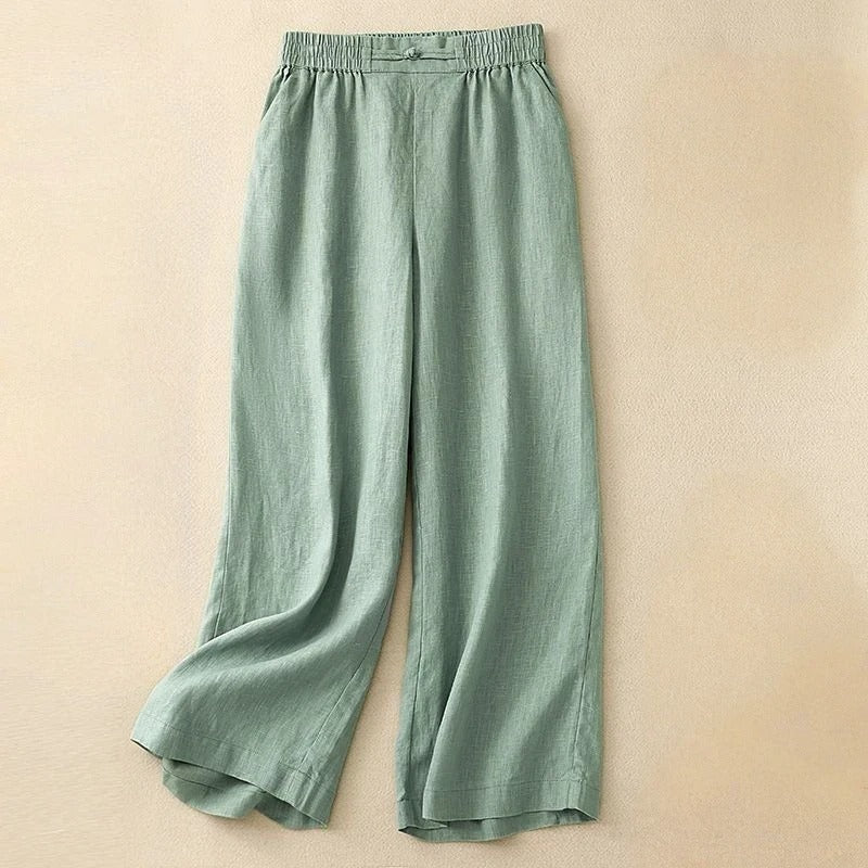 Marina Breeze Linen Pants