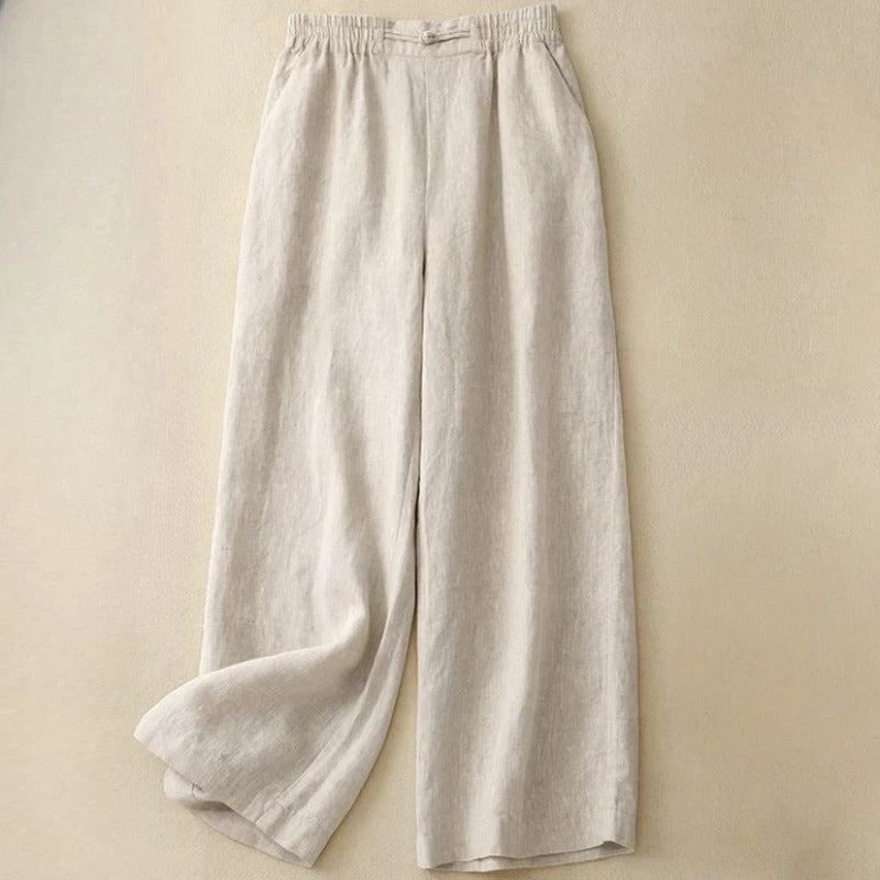 Marina Breeze Linen Pants