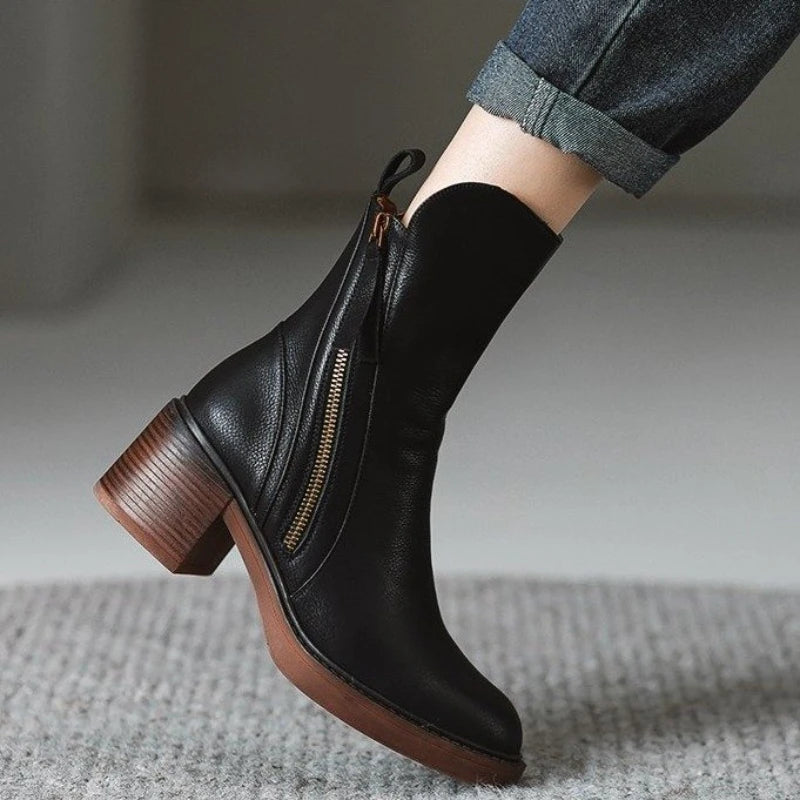 Marina Zip-Ankle Boot