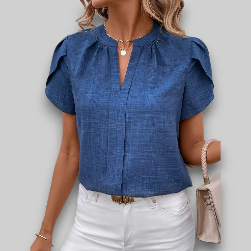 Maris Petal Sleeve Blouse