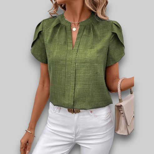 Maris Petal Sleeve Blouse