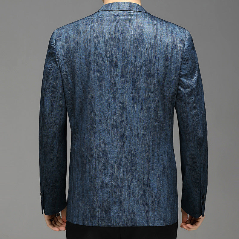 Midnight Texture Blazer