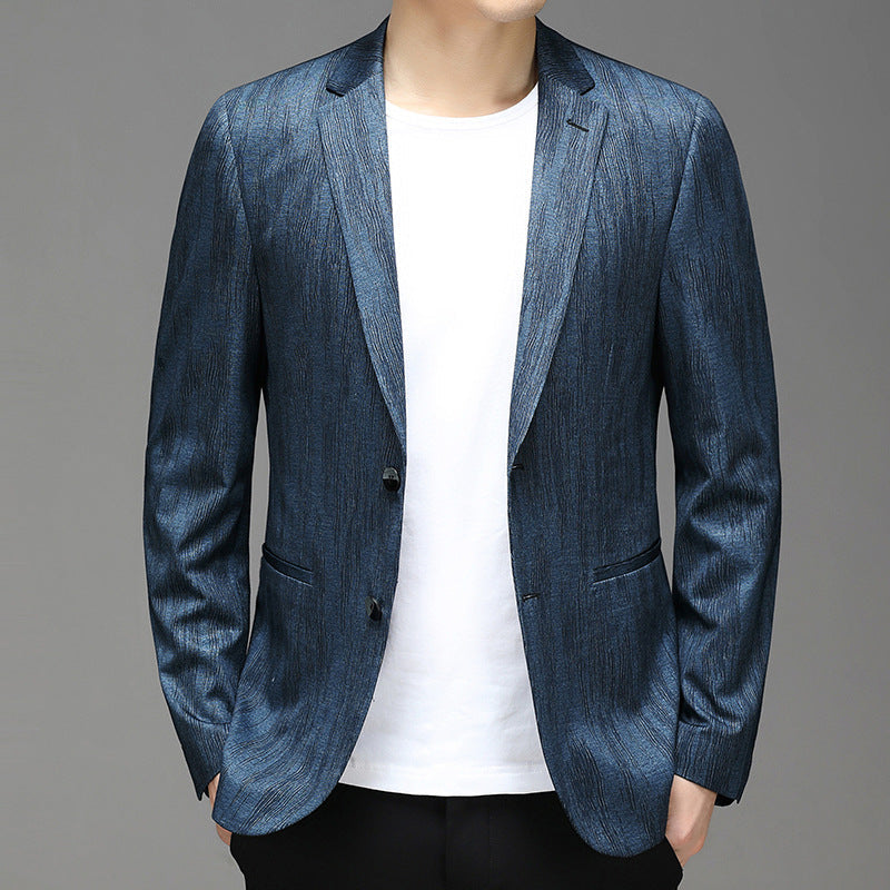 Midnight Texture Blazer
