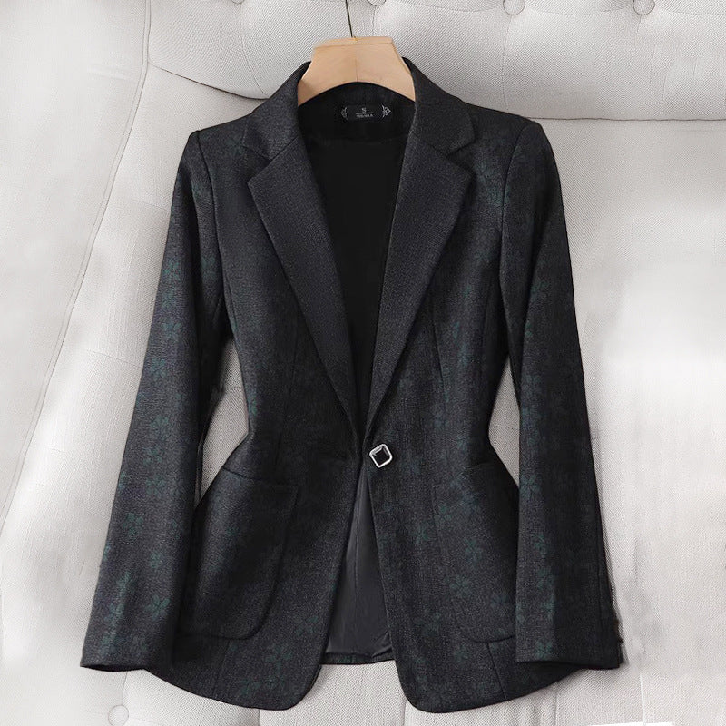Mira Pink Check Blazer