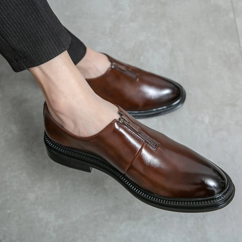 Myre Genuine Leather Loafers
