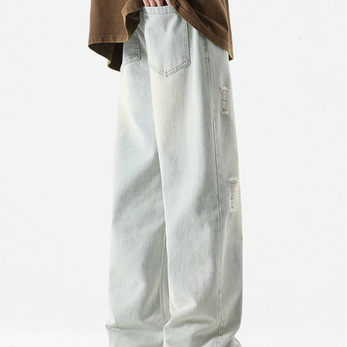 Nexus Distressed Denim Joggers