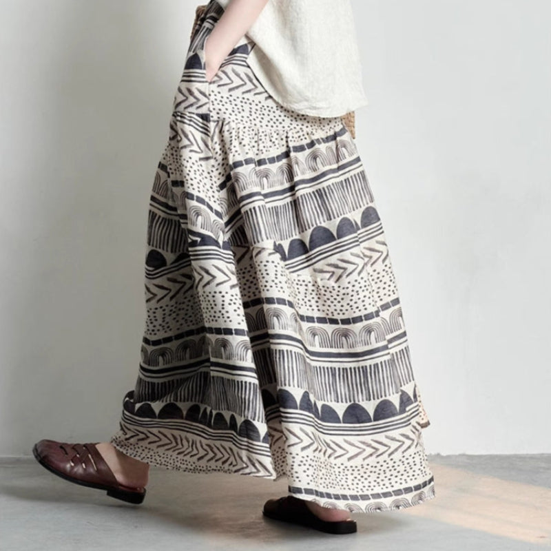 Noa Geo-Print Skirt