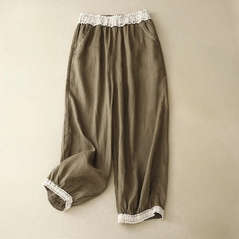 Noa Lace-Cuff Trousers