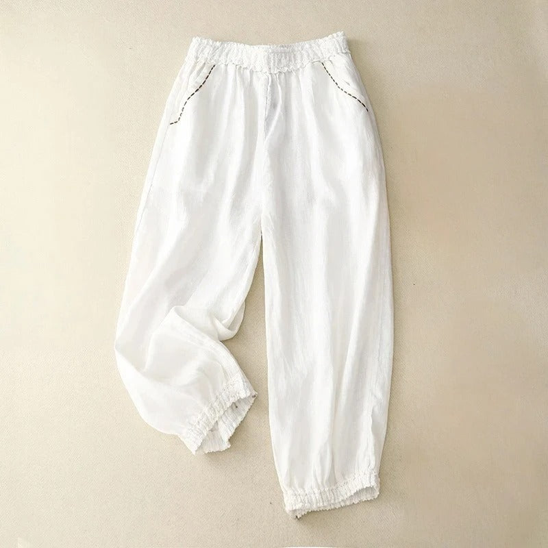 Noa Lace-Cuff Trousers