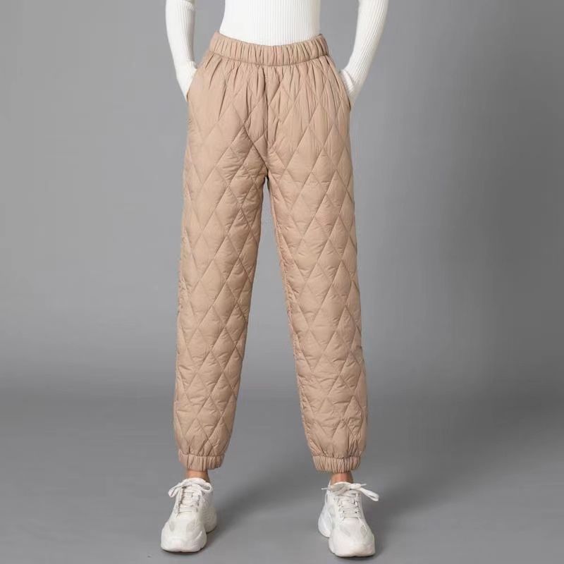 Nova Diamond-Stitch Pants