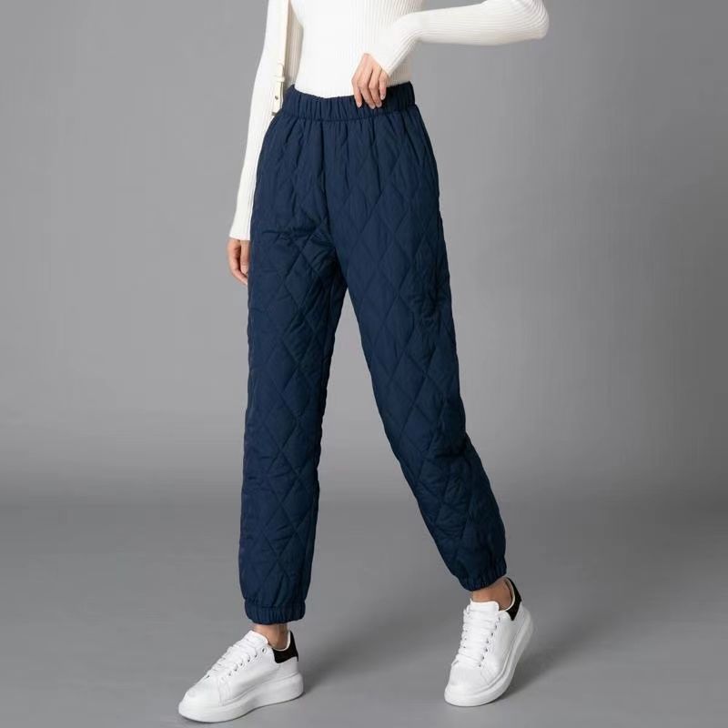 Nova Diamond-Stitch Pants