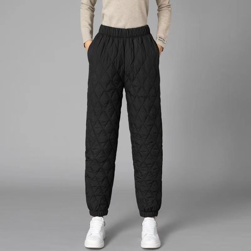 Nova Diamond-Stitch Pants