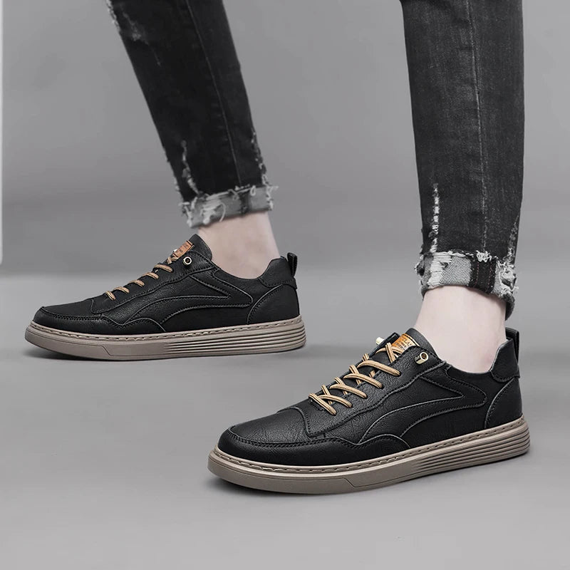 Ozgun Genuine Leather Sneakers