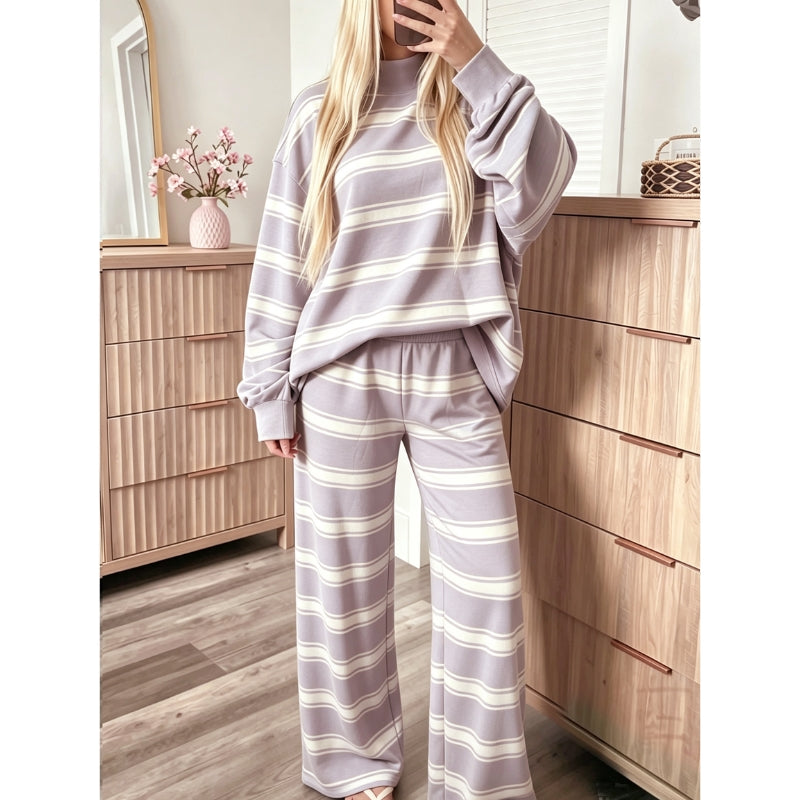 Tove Striped Lounge Set