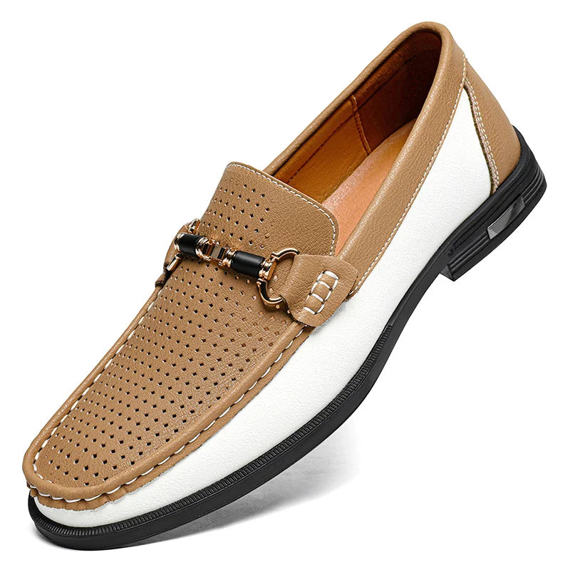 Del Muro Italian Leather Loafers