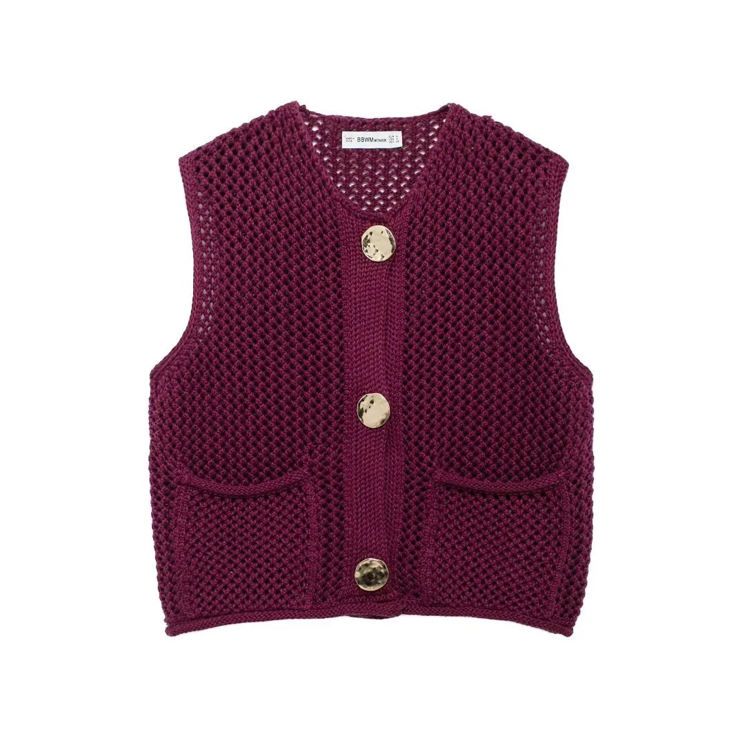Vess Knitted Vest