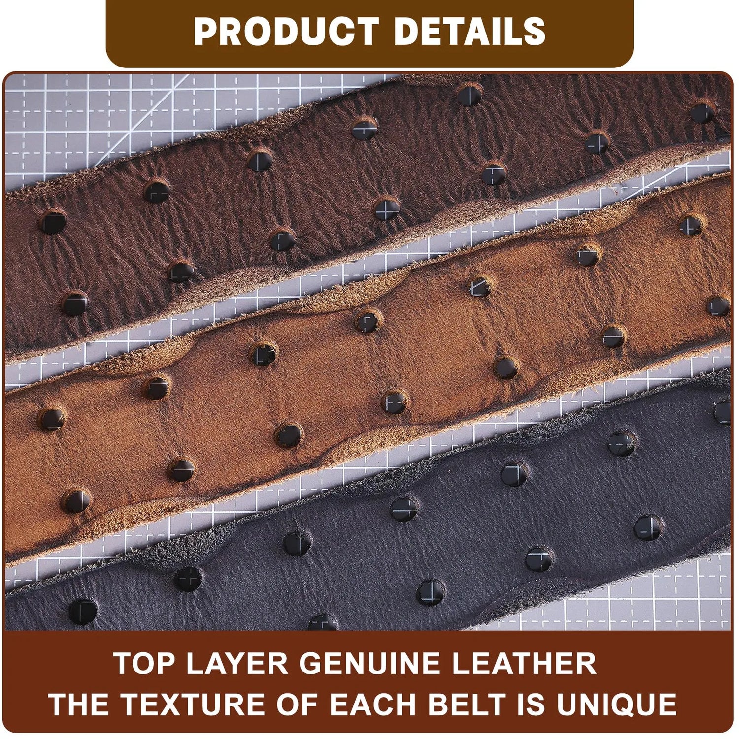 Bravur Genuine Leather Belt