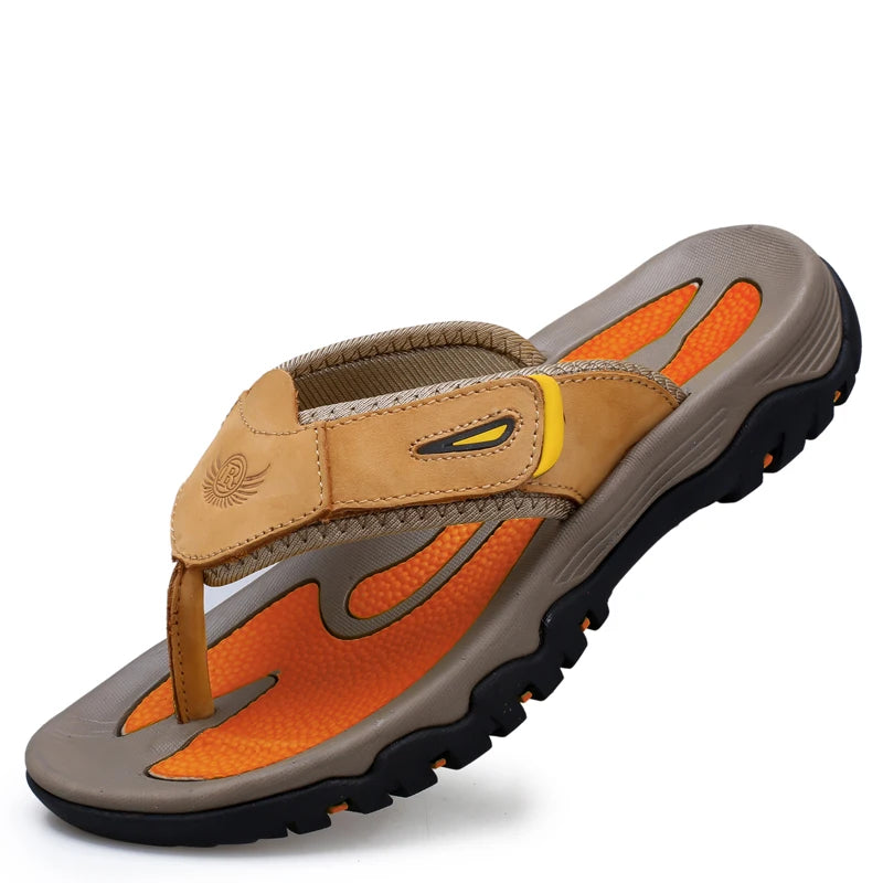 Ridge Leather Sandals