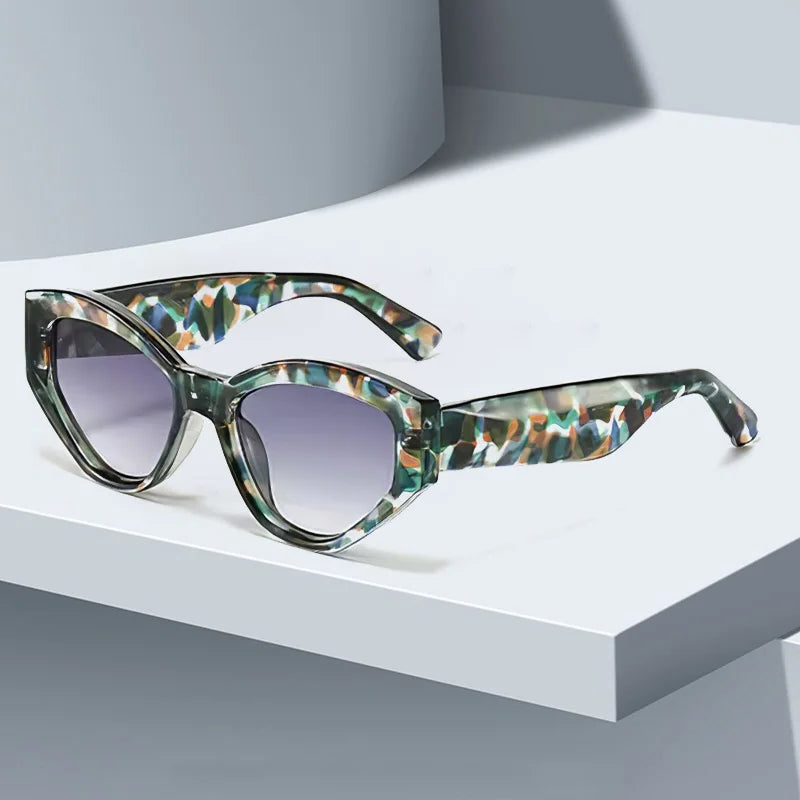 Sable Curve Cat-Eye Sunglasses