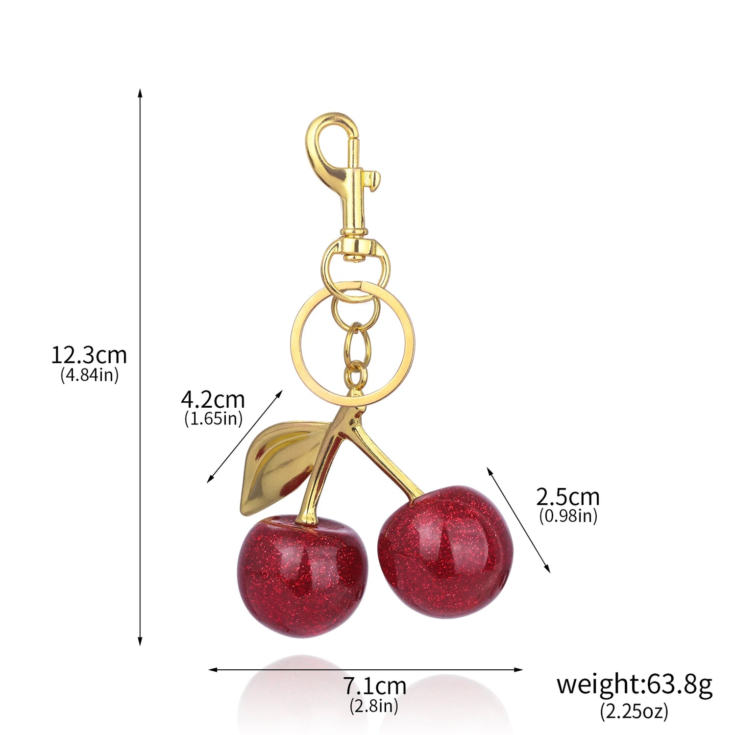 Cherry Pop Keyring