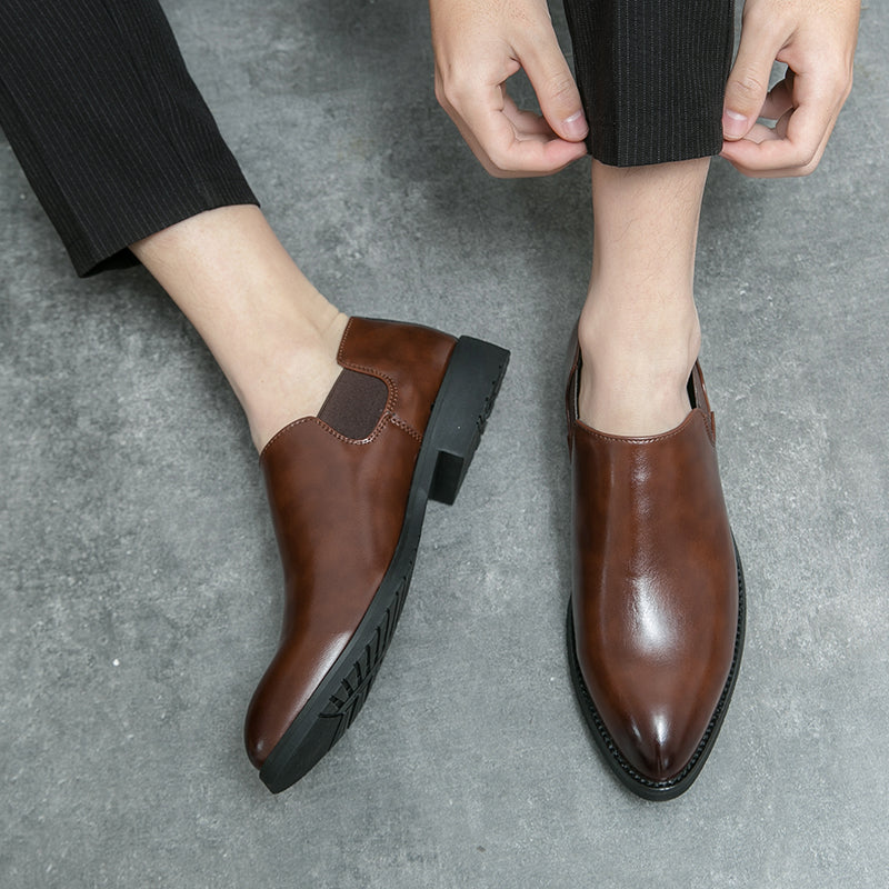 Slevo Genuine Leather Loafers