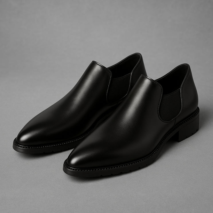 Slevo Genuine Leather Loafers