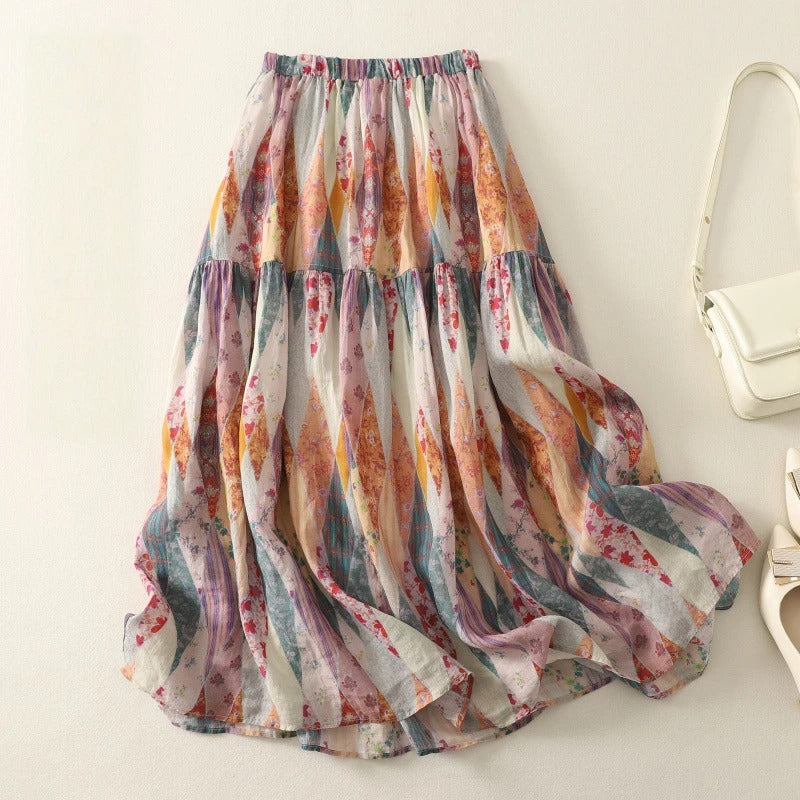 Solea Linen Skirt