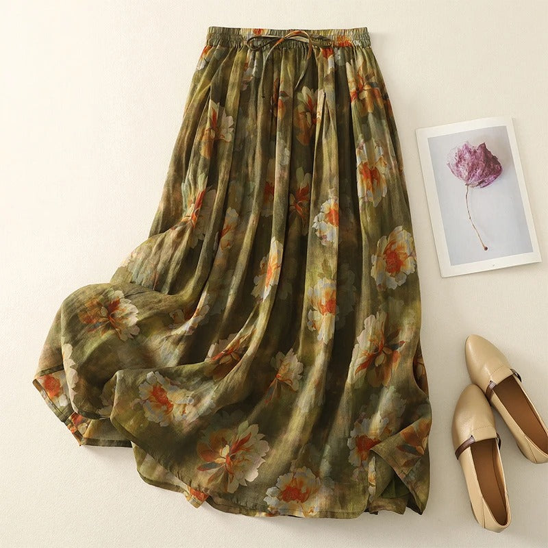 Solene Patchwork Skirt