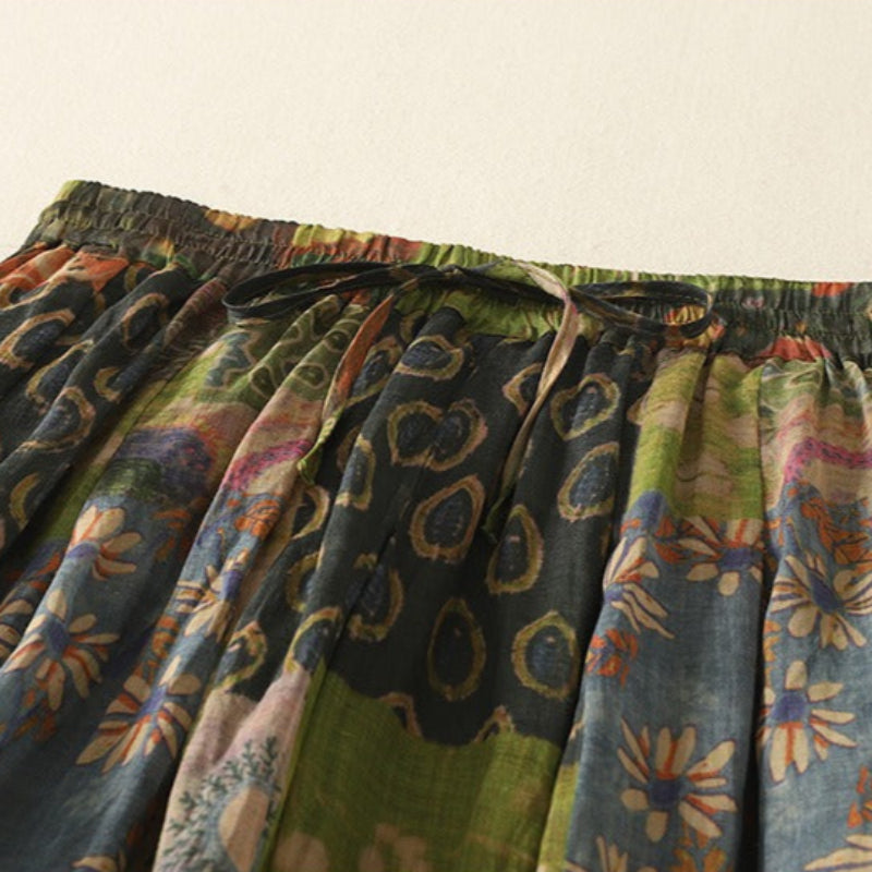 Solene Patchwork Skirt