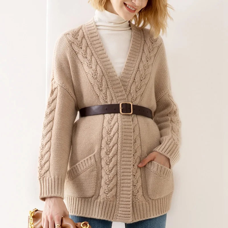 Sylvie Cashmere Cardigan