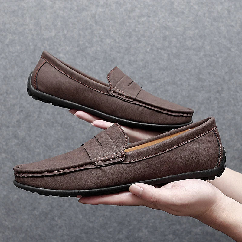 Travor Genuine Leather Loafers