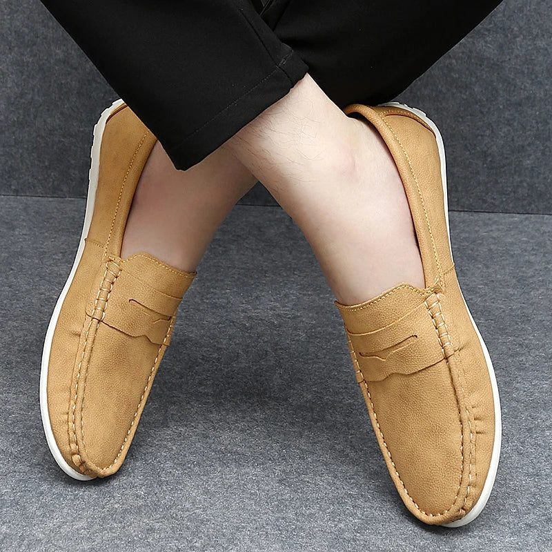 Travor Genuine Leather Loafers