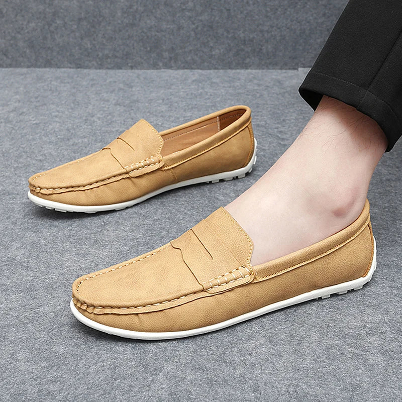 Travor Genuine Leather Loafers