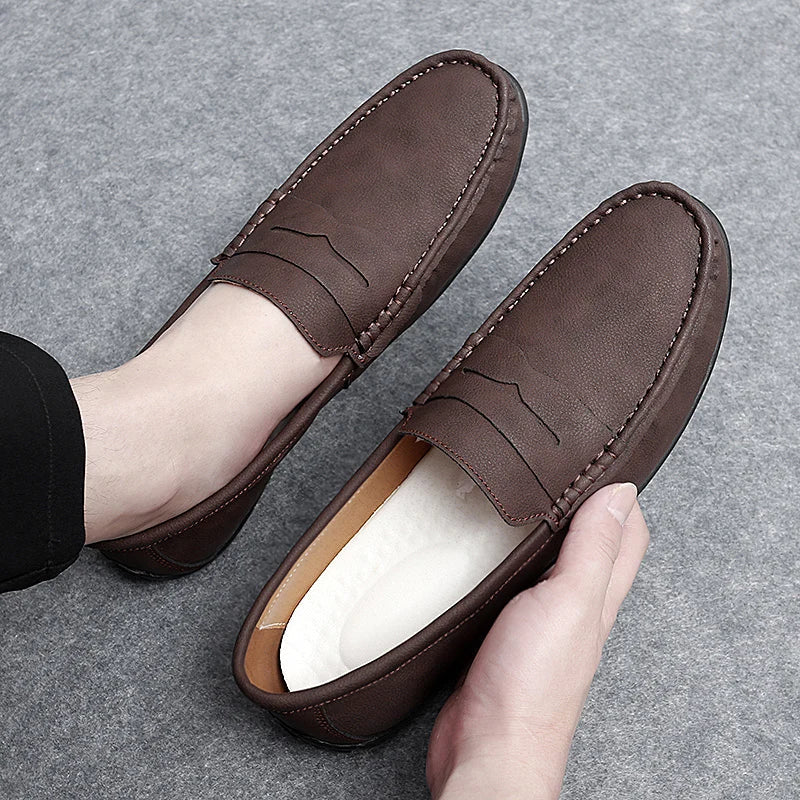 Travor Genuine Leather Loafers