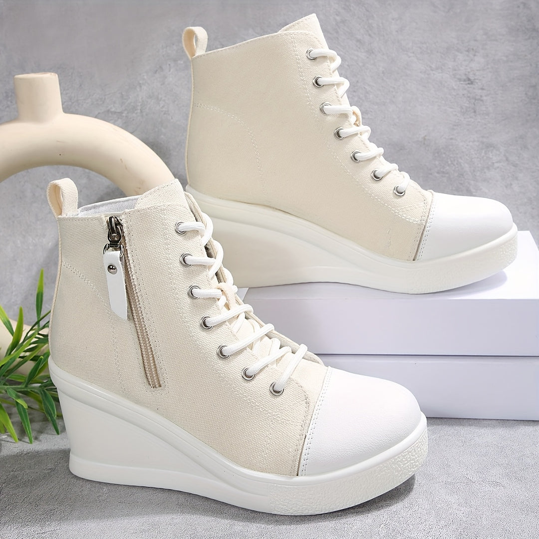 Rowan Canvas Wedge Sneaker