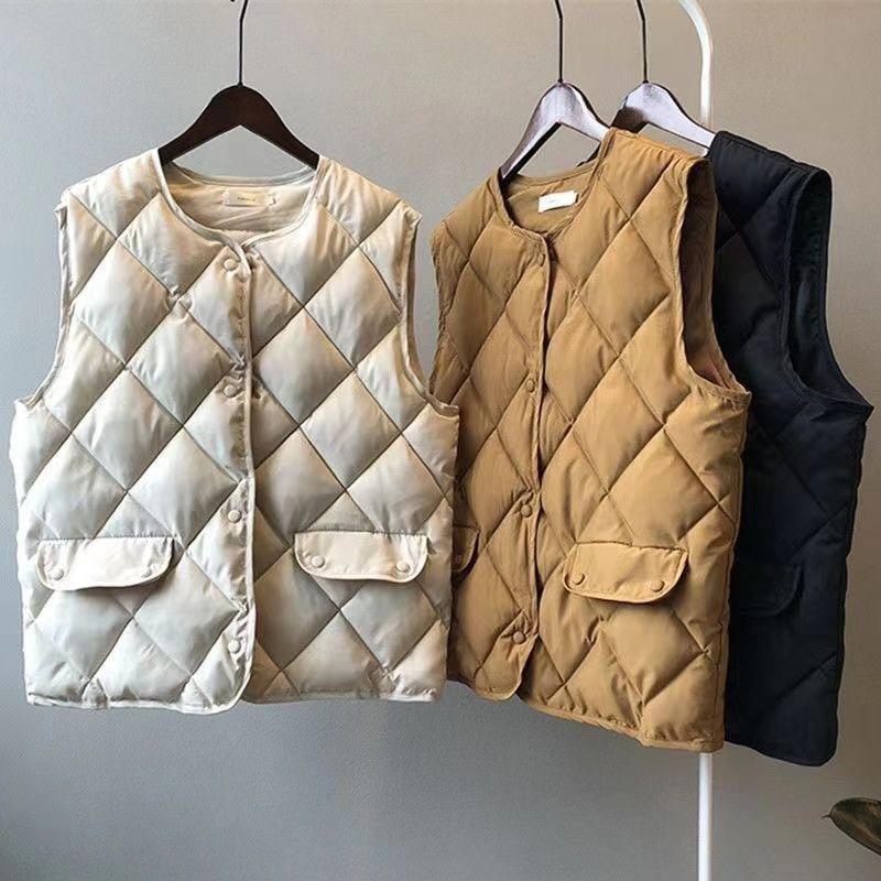 Sable Quilted Bomber Vest
