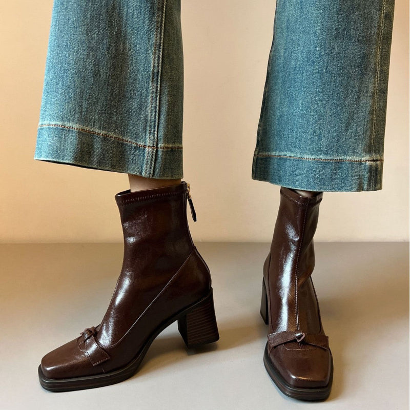 Harlon Leather Boots